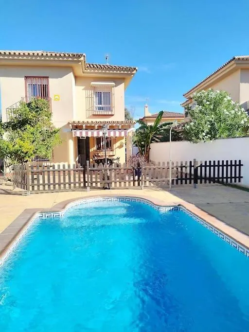 Casa de Férias Relajante Chalet Con Piscina Y Barbacoa A 2 Km De La Playa By Chiclana Dreams Chiclana de la Frontera