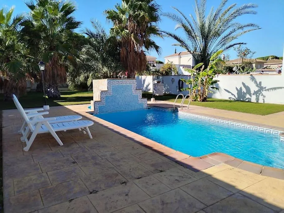 Relajante Chalet Con Piscina Y Barbacoa A 2 Km De La Playa By Chiclana Dreams Chiclana de la Frontera Casa de Férias